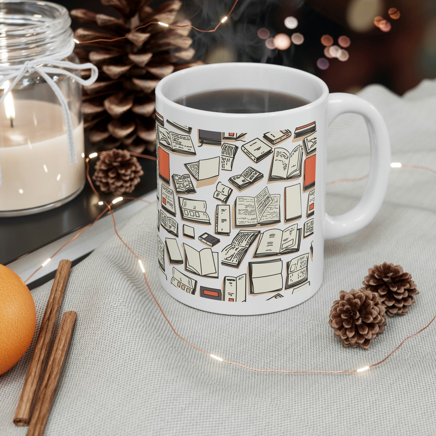 Books, Books, Books! Copy of Ceramic Mug 11oz