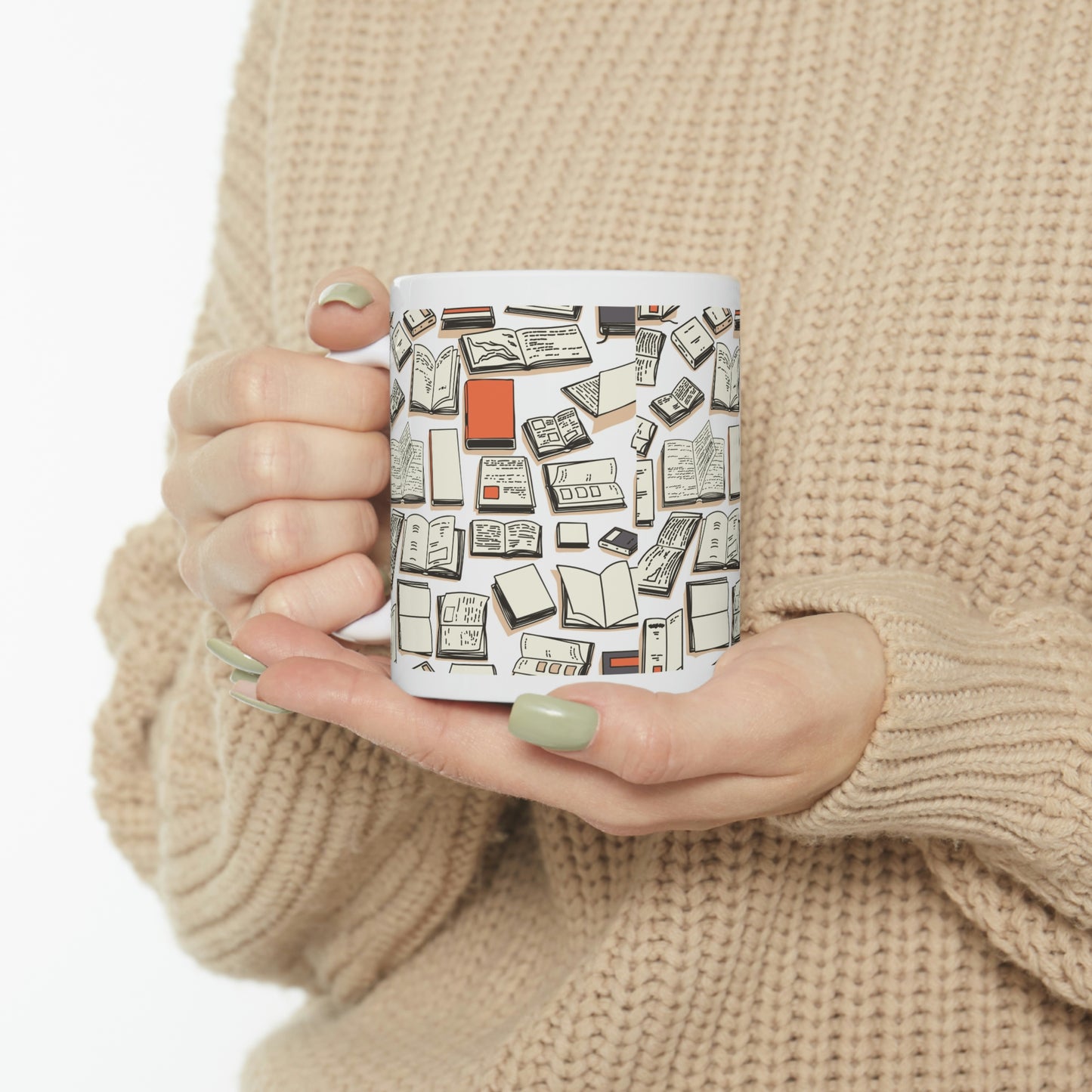 Books, Books, Books! Copy of Ceramic Mug 11oz