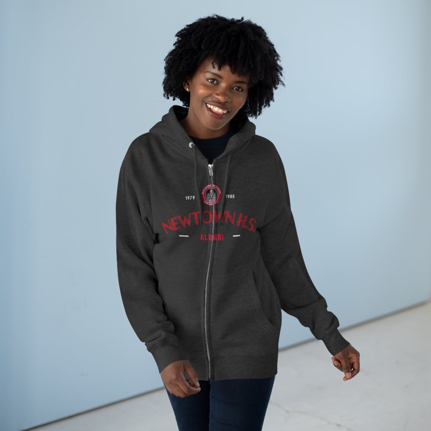 Newtown Unisex Zip Hoodie