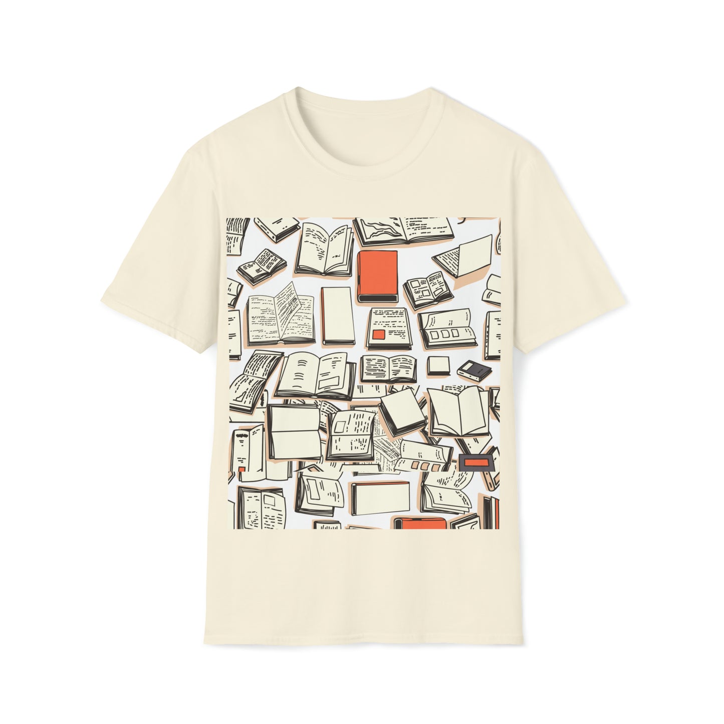 Books Unisex Softstyle T-Shirt