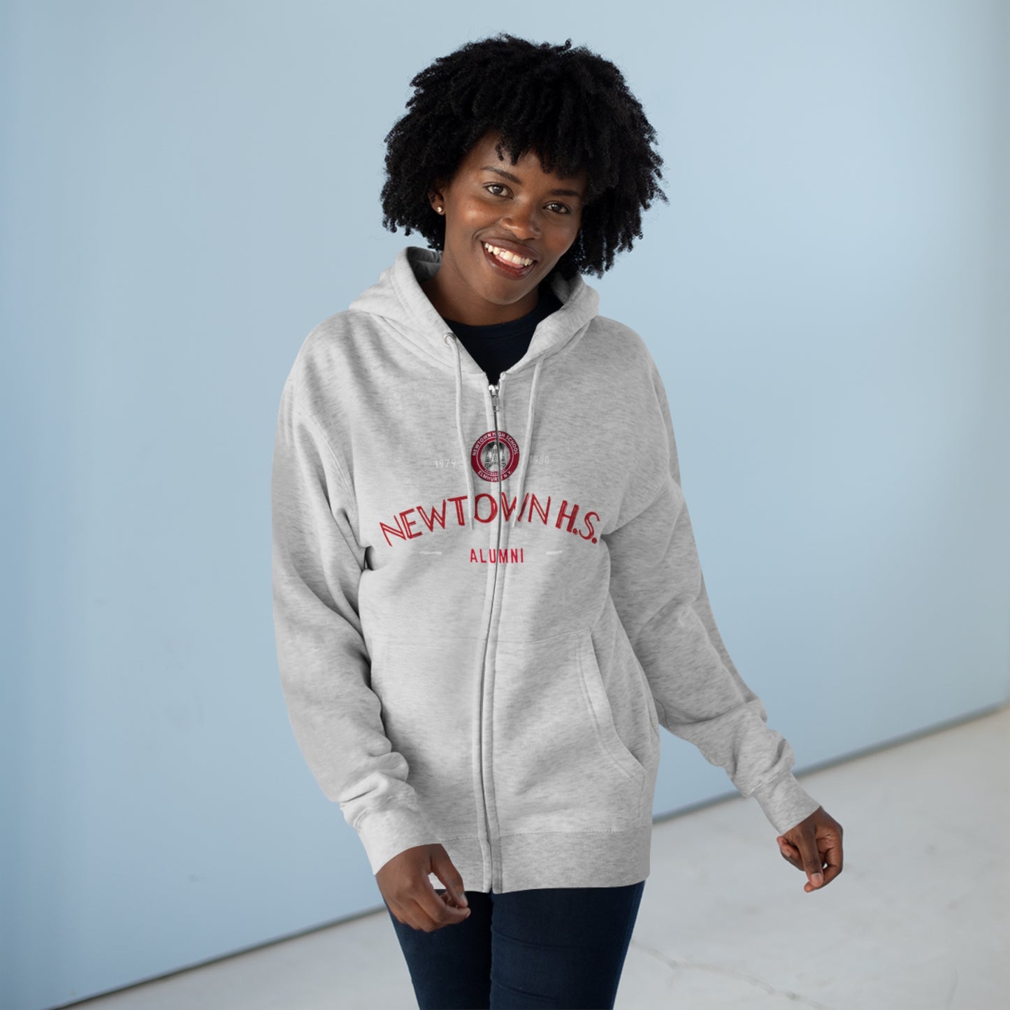 Newtown Unisex Zip Hoodie