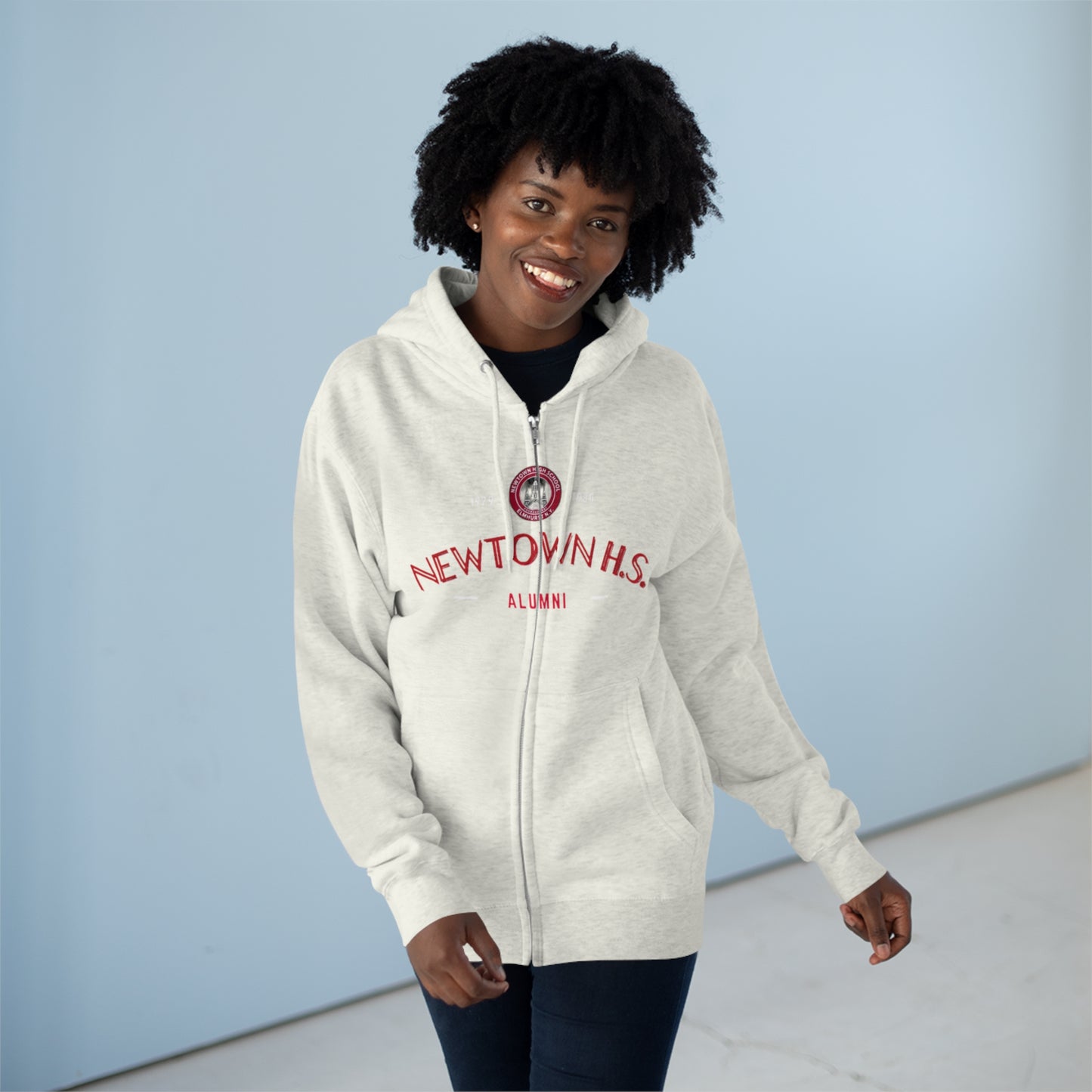 Newtown Unisex Zip Hoodie