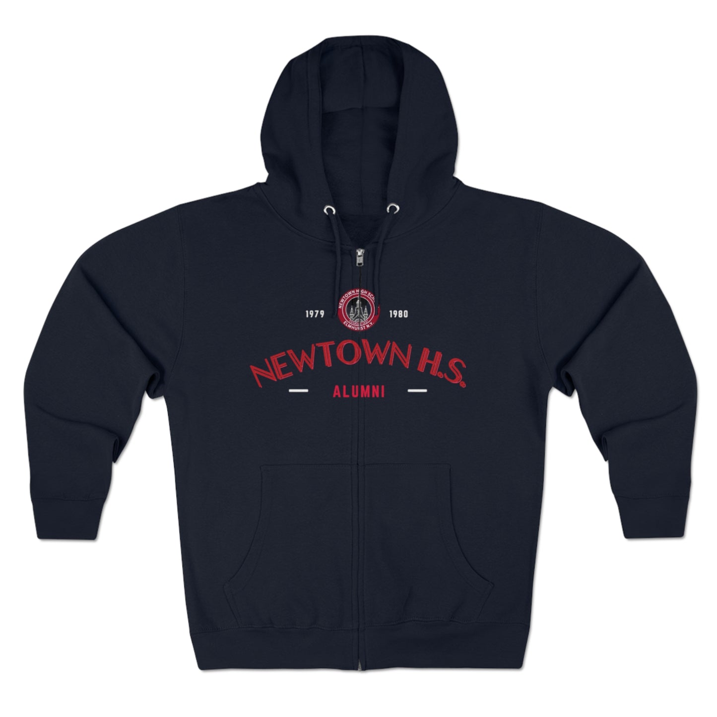 Newtown Unisex Zip Hoodie