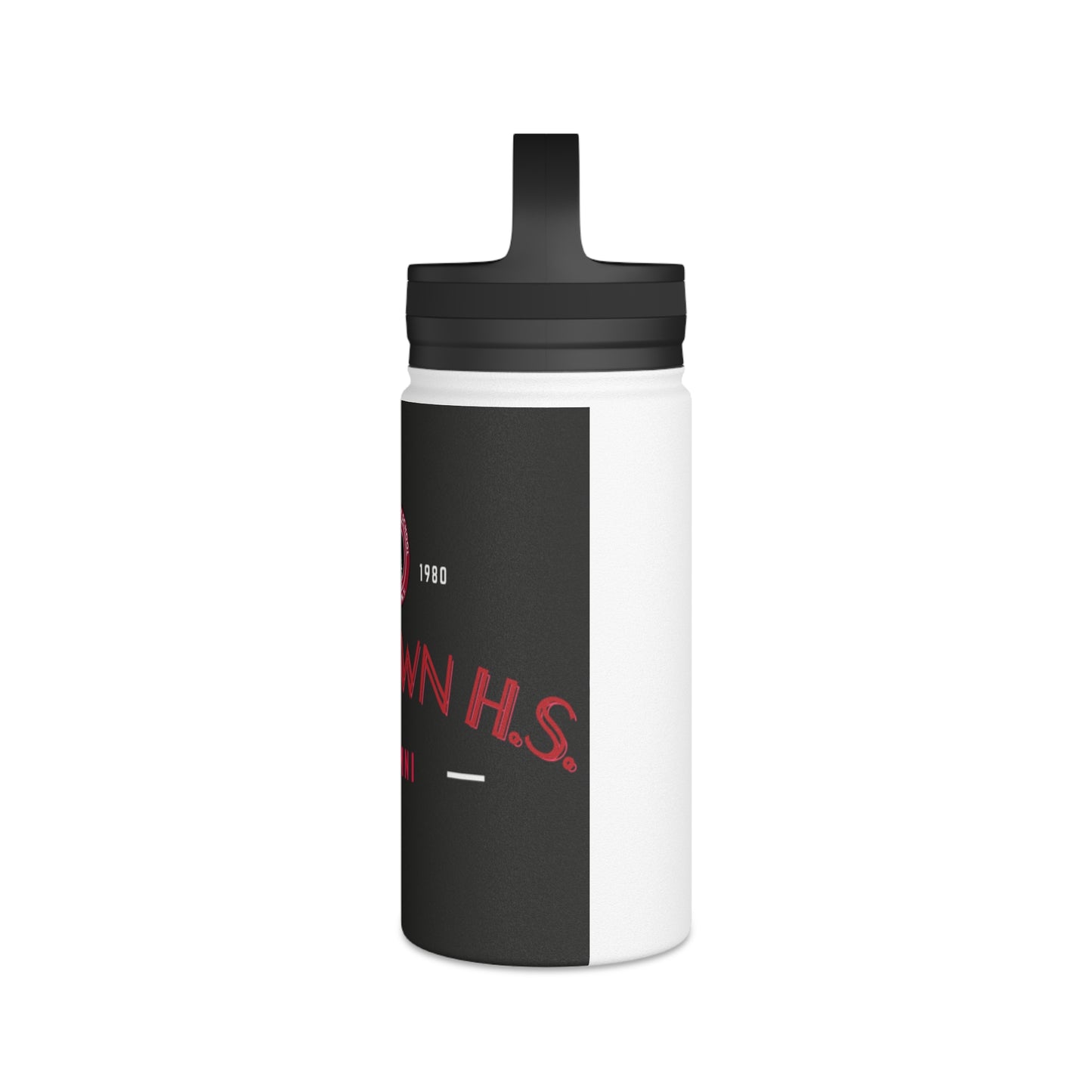 Copy of "Books" Stainless Steel Mom Boss Water Bottle, Handle Lid