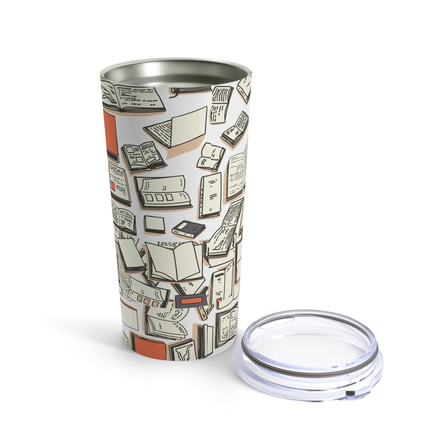 "Books Books Books!" Tumbler 20oz