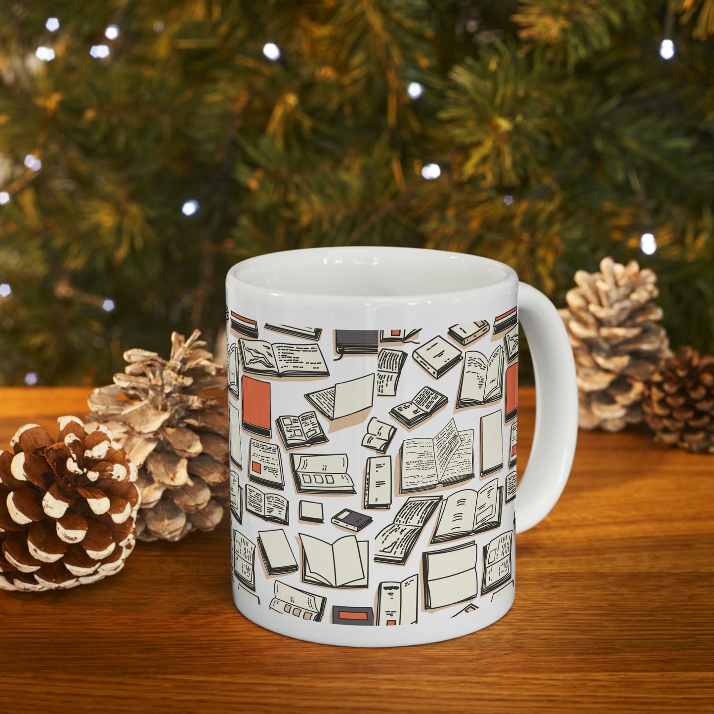 Books, Books, Books!  Copy of Ceramic Mug 11oz