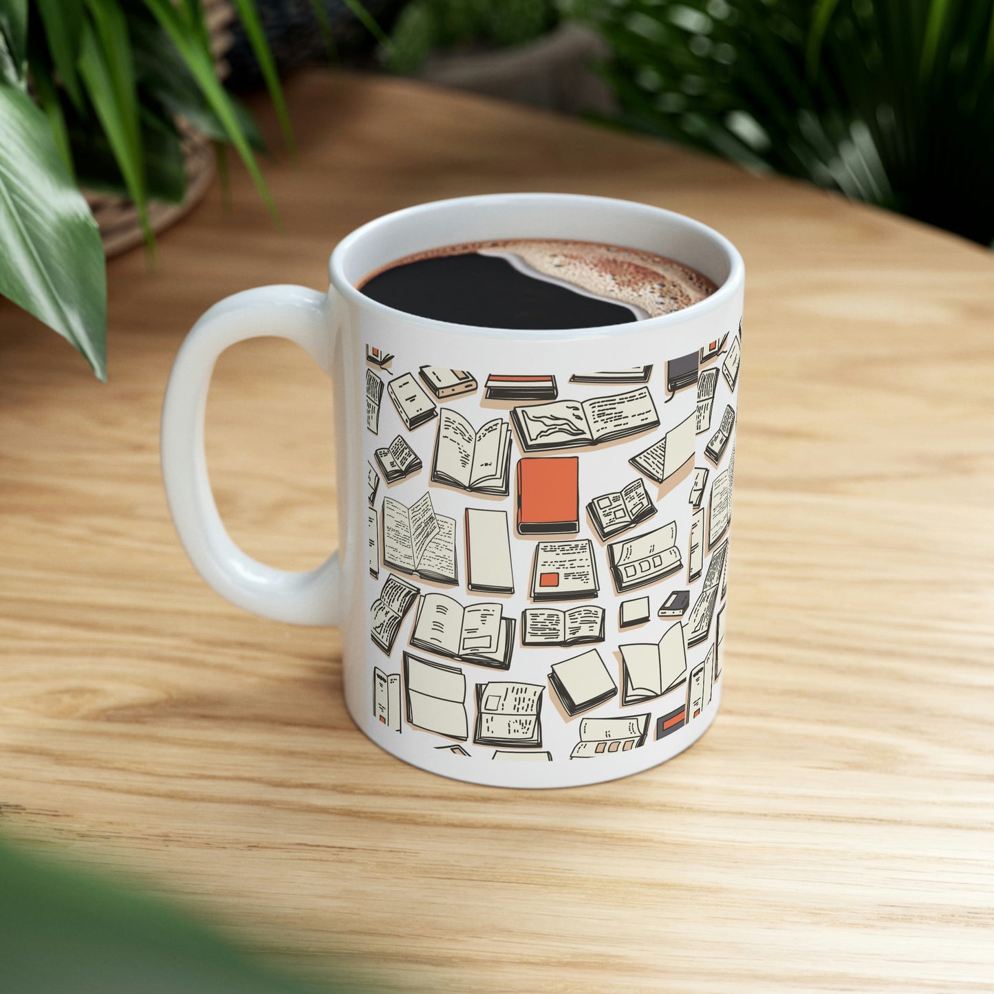 Books, Books, Books!  Copy of Ceramic Mug 11oz