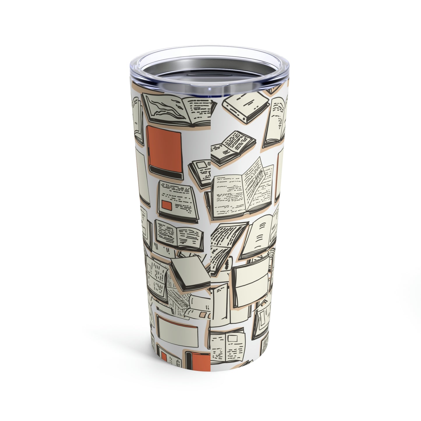 "Books Books Books!" Tumbler 20oz