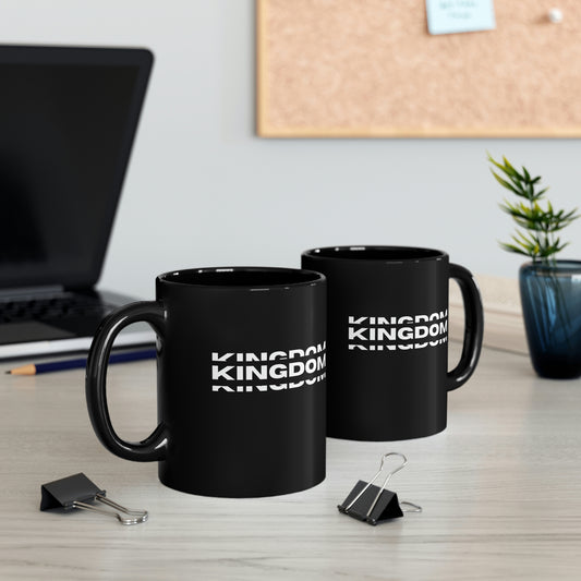 "KINGDOM" 11oz Black Mug