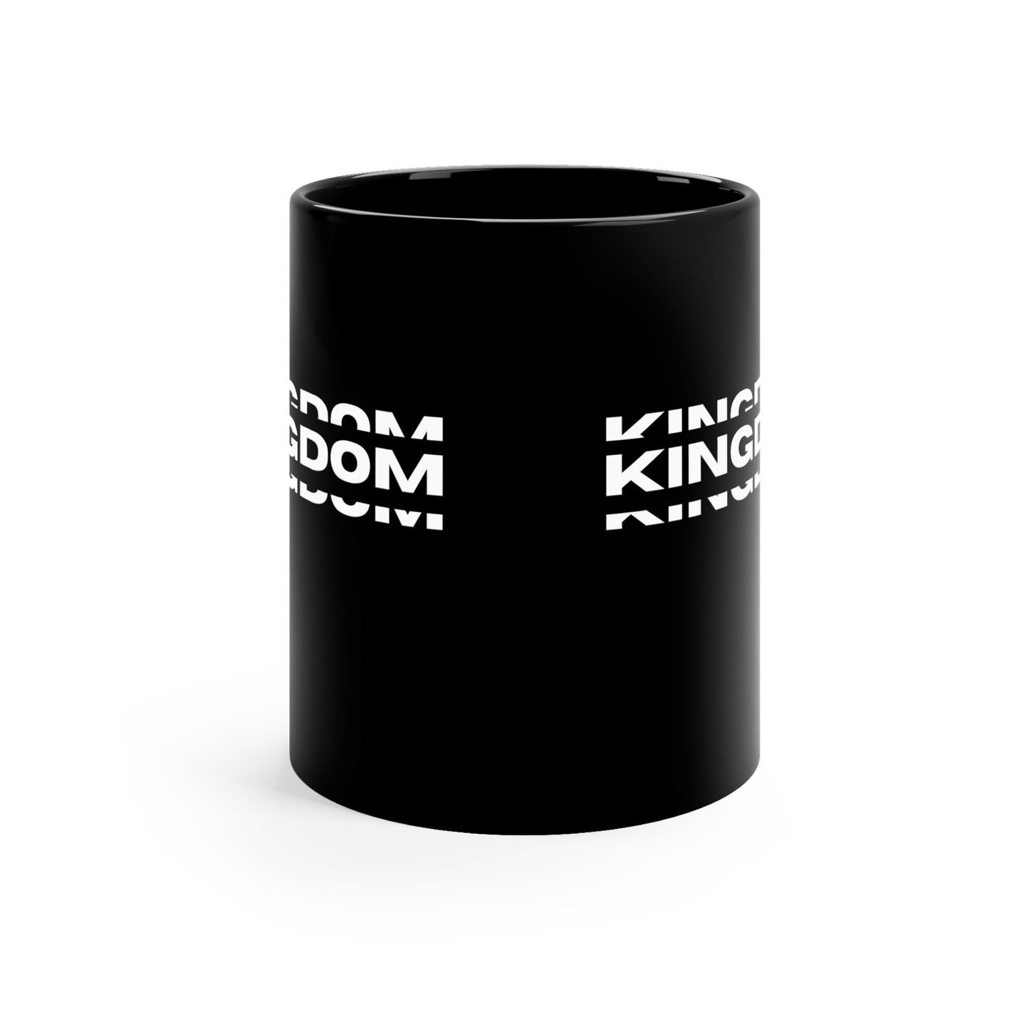 "KINGDOM" 11oz Black Mug