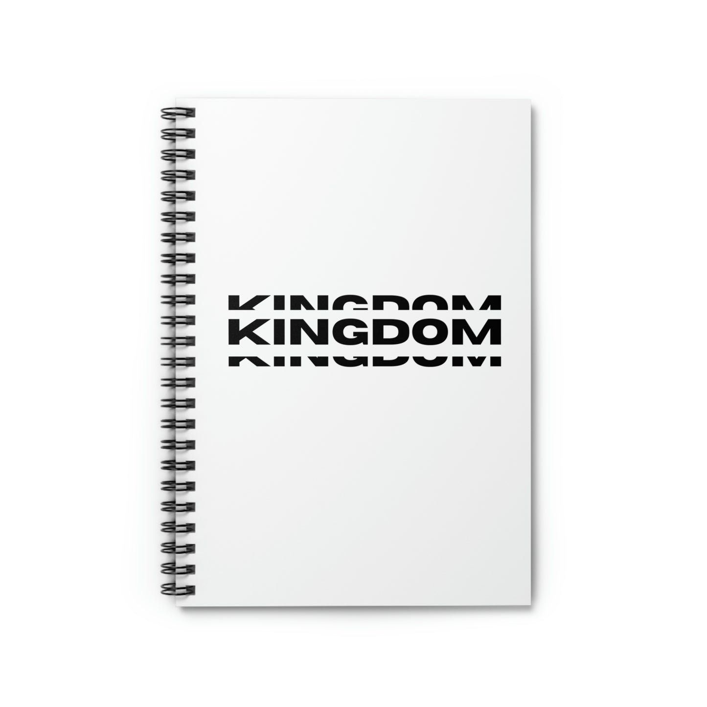 "KINGDOM" Spiral Notebook - Ruled Line *Bulk Discount Available*