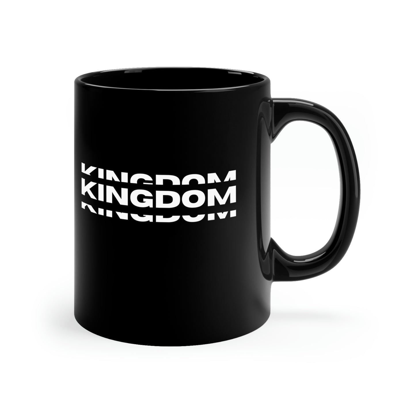 "KINGDOM" 11oz Black Mug