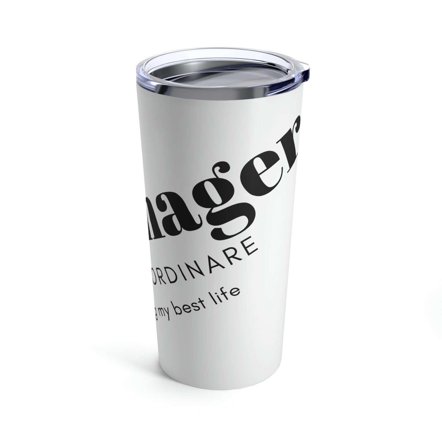 "Queenager" Tumbler 20oz